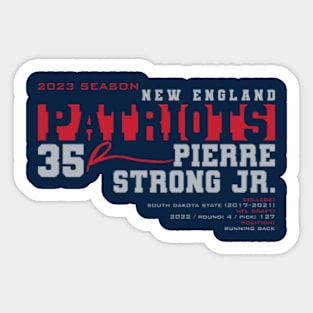 Strong Jr. - Patriots - 2023 Sticker